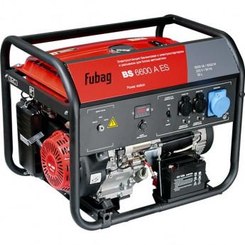 Бензиновый генератор FUBAG BS 6600 A ES Бензиновый генератор FUBAG BS 6600 A ES