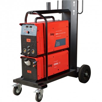 Инвертор сварочный FUBAG INTIG 320 T W AC/DC PULSE + горелка FB TIG 18 5P 4m + Блок жидкостного охлаждения Cool 70 + тележка