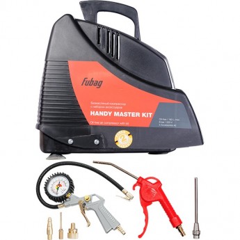 Компрессор FUBAG HANDY MASTER KIT + 5 (OL195 + 5 предметов) Компрессор FUBAG HANDY MASTER KIT + 5 (OL195 + 5 предметов)
