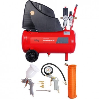 Компрессор FUBAG HOUSE MASTER KIT+ 5 (OL 195/24 + 5 предметов) Компрессор FUBAG HOUSE MASTER KIT+ 5 (OL 195/24 + 5 предметов)
