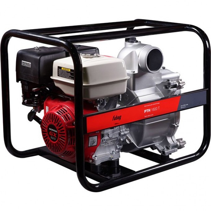Мотопомпа FUBAG для сильнозагрязненной воды PTH 1600Т (двиг.Honda_1600 л/мин_30м) 568711