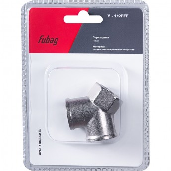 Переходник FUBAG Y - 1/2"FFF_блистер 1 шт Переходник FUBAG Y - 1/2"FFF_блистер 1 шт