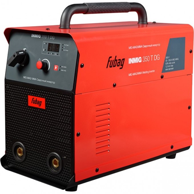 Сварочный полуавтомат инвертор FUBAG INMIG 350T DG + Подающий механизм DRIVE INMIG DG + Шланг-пакет 5 метров 35мм2 с воздушным охлаждением + Горелка FB 360_3 м 31438.4
